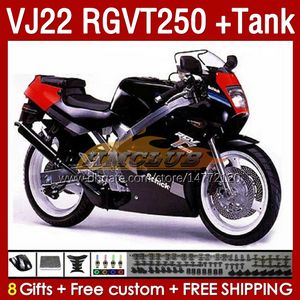 Suzuki RGV250 VJ 22 RGVT250 RGV-250 SAPC VJ22 90 91 92 93 94 95 96 160NO.44 RGVT RGV 250 CC RGVT-250 1990 1992 1993 1994 1994 1995 1996 Doğrulama Siyah Fabrika