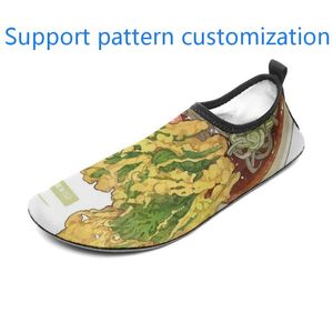 Custom shoes DIY Support pattern customization water shoes mens womens whitem sports sneakers comfortable