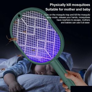 Other Garden Supplies See Pic Garden Supplies Electric Insect Racket Zapper Usb Rechargeable Summer Mosquito Swatter Kill Fly Bug Kil Dh8Et