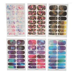 Nail Gel Water Transfer Decals Fashion Waterproof Art Stickers Easy To Stick For Women Girls Kids