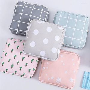 Storage Bags Fashion Girls Small Cosmetic Bag Travel Mini Sanitary Napkin Coin Money Card Lipstick Organizer Pouch Wallet