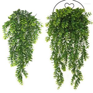 装飾的な花人工レタン5張りのドラゴンバイン自然環境保護緑の植え付け壁植物の装飾結婚式