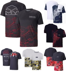 2023 Formula 1 T-shirt Summer F1 T-shirt Men's Quick Dry Racing Short Sleeve Custom Team Clothing Same Fans Breathable T-shirts