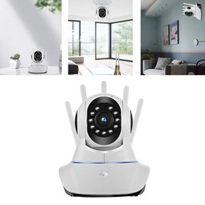 Camcorders HD 1080p Wireless WiFi IP CCTV Camera Smart Home Security Night Vision Indoor 360 ° Panorama Funktion Tvåvägsröst