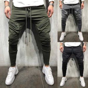 Erkekler Pantolon Erkek Jogger Green Swearpant Erkek Polar Joggers Gym Egzersiz Spor Pantolonları Adam Skinny Drawstring Sweetpants 2021 G220929