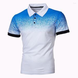 Men's Polos Summer Polo Shirt Men 2022 Casual Slim Short Sleeve Mens Shirts Comfort Breathable Plus Size S-5XL Homme