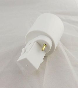 Lamphållare GX23 till E27 Socket Base LED Halogen CFL glödlampa Adapterkonverterare