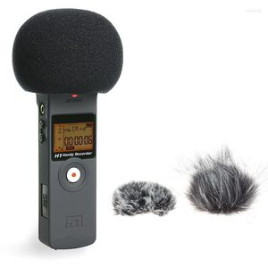 Microphones 1 Pcs Furry Windscreen Muff Cover Foam Microphone Windproof For Zoom H1 H1N