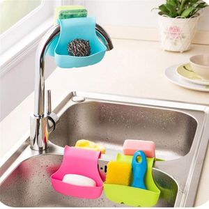 Hooks Kitchen Double Sink Caddy Saddle Style Racks Organizer Storage Sponge Holder Eco Friendly Plastic Rack Tool Accessories