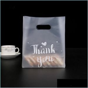 Present Wrap Tack present Wrap Plastic Thicken Baking Packing Bag Bread Candy Cake Food Container Bags Drop Leverans 2021 Hem Garden Dhblu