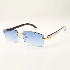 Buffs sunglasses 3524012 come with new C hardware which is flat with natural mixed buffalo horn legs