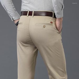Pantaloni da uomo Pantaloni da uomo 2022 Tendenza di lusso Abbigliamento casual da uomo tutto-fiammifero Pantaloni chino larghi da lavoro coreani