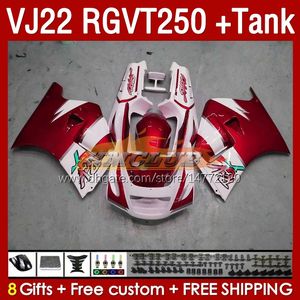 OEM-Fülle Tank für Suzuki RGV250 SAPC VJ22 RGVT250 RGV-250 VJ 22 160NO.145 RGV RGVT 250 CC 90 91 92 93 94 95 96 RGVT-250 1990 1992 1993 1995 1996 FaING RED PEARL BLK BLK BLGK BLGK BLGK BLGK