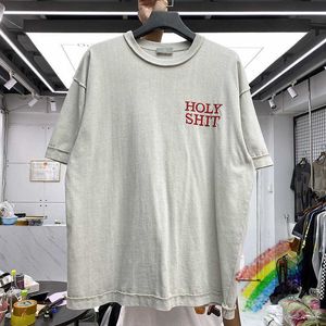 Men's T-Shirts Heavy Fabric Vintage Simple Embroidery Letters T Shirt Men Women Best Quality Short Sleeves T-shirts Tops Tee T221006