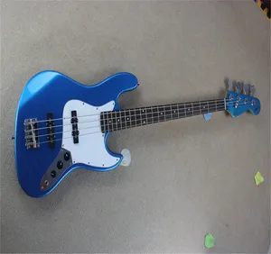 2022 Özel Guitar Caz Blue 4 Dizeler Doğal Ahşap Bas Elektro Gitar