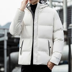 Jaqueta Parka Men com capuz espete jaqueta outono de inverno puffher casaco quente roupas de clima frio casacos macho