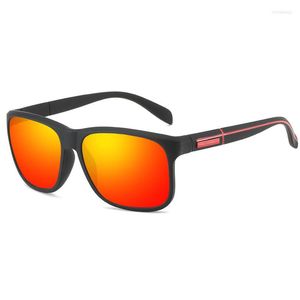 Sonnenbrille Fondyi Top Selling Drop PC Square Männer 2022 Trends polarisierte Gafas de Sol UV4000 Cooles Fischen mit Gehäuse