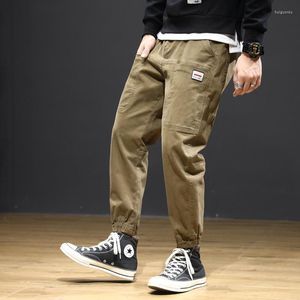 Men's Pants Men's Design Cargo Men 2022 Four Season Loose Plus Size Harem Overalls Casual Trousers Japanese Joggers Streetwear