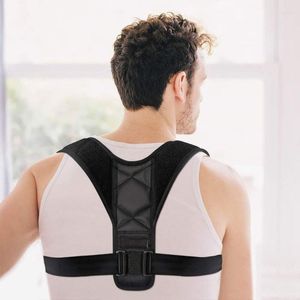 Men's Body Shapers Men's Adjustable Back Brace Upper Pain Relief Posture Corrector Shaper Shoulder Support Belt For Adult Kids School &