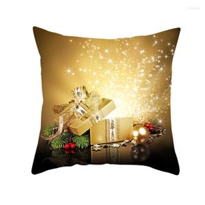 Christmas Decorations Merry Cushion Cover Nordic Style Pillowcase Ornament Home Reindeer Tree Year Gift 2022 5z