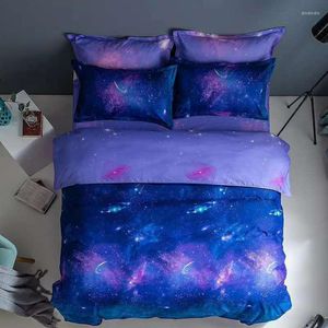 Bedding Sets Fashion Quilt Capa Starry Sky Printing