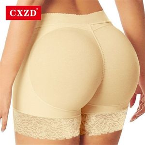 Womens Shapers CXZD Women Butt Lifter Panty Fake Buttock Body Shaper Padded Underwear Lady Lift Bum High Waist Tummy Control Hip Panties 221007