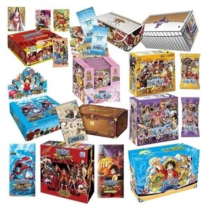 Jogos de Cartas Anime Japonês Luffy Zoro Nami Chopper Franky Coleções Jogo Colecionáveis Battle Child Gift Toy 221006