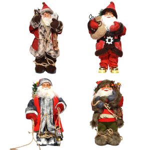 Other Home Decor Santa Claus Doll Simulation Christmas Decoration Gift Cute Ornament Reliable 221007