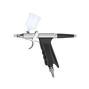 Spray Guns Portable Air Brush Gun Airbrush Compressor Pen for Makeup Beauty Care Skin Nail Art Cake Decoration Barber Shop 221007