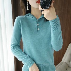 حياكة النساء المحملات الربيع والخريف سترة الكشمير الصوف مزيج pullover معطف اليقظة معطف السترة متماسكة السترة أعلى سترة 221007