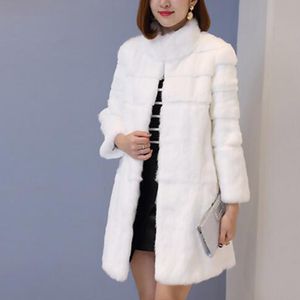 Frauen Pelz Faux Ganze Haut Reine Kaninchen Mantel Streifen Linie Natürliche Echte Jacke Für Frauen Mädchen Echte Weibliche Mantel tbsr343 221006