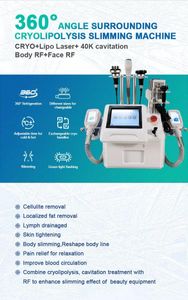 Senaste Lipo Laser Vacuum Cavitation System Slimming Machine 360 ​​Cyro Body Contouring Cellulite Removal Device Factory Pris