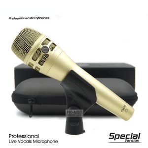 Grade A Special Edition KSM8C Profissional Vocais ao vivo Microfone com fio dinâmico KSM8 Mic.