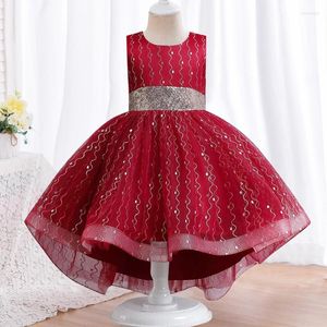 Mädchen Kleider Sommer Blume Mädchen Hochzeit Pageant Party Prinzessin Formale Prom Kleider 3-10 Jahre Kind Kleidung Elegante Vestidos