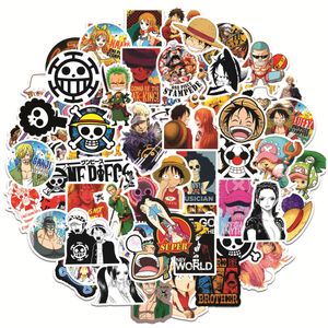 100 stuks anime gemengde stickers vinyl waterdichte stickers voor laptop waterflessen