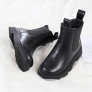 Boots Kidsboots الخريف الشتاء جيش الأطفال الكوريين القصيرة للأطفال حذاء الثلج الفتيات 221007