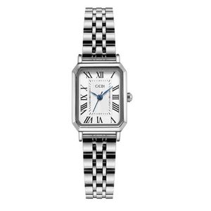 GEDI VOGE VISTA MODATE Temperamento Retro Small Square Luxury Brand Noble Women's Jewelry Quartz Watch 2022