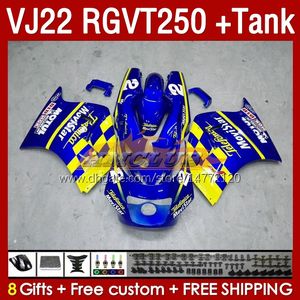 スズキRGVT250のタンクフェアリング22 22 RGV RGVT 250 CC RGVT-250 160NO.69 RGV250 SAPC VJ22 90 91 92 1993 1995 1996 RGV-250 1991 1992 93 94 95 96 OEMフェア