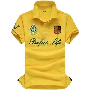 2023S New Men's Polos Shirt Short-Sleeved Shird Custom Pashion Sports Cotton Lapel CasuareTシャツS-5XL