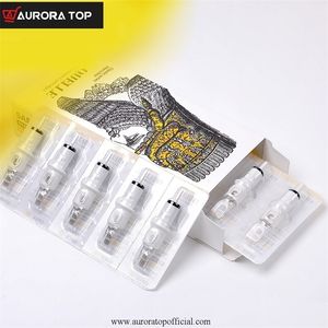 Tattoo Needles QUELLE Revolution Disposable Sterilized White High QualityTattoo Cartridge Needles Long Taper for Cartridge Machine Grips 221007 221007