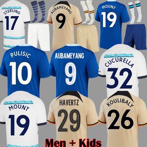 22 Chelsea camisa de futebol CFC Soccer Jersey Special Champions camisa PULISIC MOUNT HAVERTZ ZIYECH CHILWELL LUKAKU WERNER homens crianças kits KANTE Football Shirt
