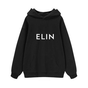 Men's Hoodies & Sweatshirts Brand Fashion New CLINE Letter Printed Loose Autumn Winter Long Sleeve Hoodie for Men and Women clothing