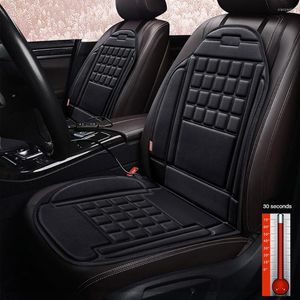 Car Seat Covers 12V Heated Cushion Thermal Electric Heating Cover Universal Auto Warmer Heater Mat Pad Accessory