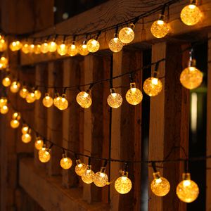 39 футов 100 светодиодных струйных аккумуляторных батарея шариковые светильники сказочный световой декор спальня патио внутренний открытый открытый свадебный сад рождественская елка сад