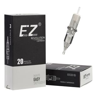 Tattoo Needles EZ Revolution Tattoo Needle Cartridge #08 Bugpin 0.25 MM Round Liner RL for Permanent Makeup Rotary Pen Machines 20 PcsBox 221007