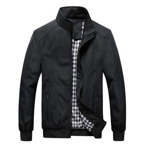 Giacche da uomo Bomber di qualità Giacca casual solida Uomo Primavera Autunno Capispalla Mandarino Abbigliamento sportivo Giacche da uomo per cappotti maschili M5XL 6XL 7XL 221006