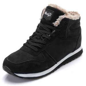 ブーツの男性の古典的な冬の靴足首ボタスhombre暖かい毛皮とボチンズカジュアル221007