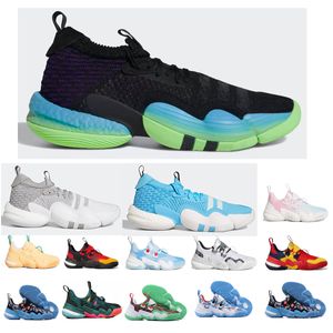 Mens Trae Young 2 II Baketball Shoes Team EP Ice Sky Rush Black Green Revela Peachtree Pixelss Games Icee Trainers Candy Christmas Men College Purple Sneakers