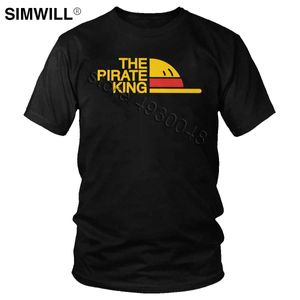 T-shirt da uomo Estate Nuovo arrivo T-shirt in cotone a maniche corte Manga The Pirate King Graphic Tee Dropshipping Anime T Shirt Abbigliamento T221006