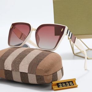 Women Sunglasses Polarized Designer Sunglasses for Man Side Stripe Traveling Beach Protective Sun Glasses 5 Colors